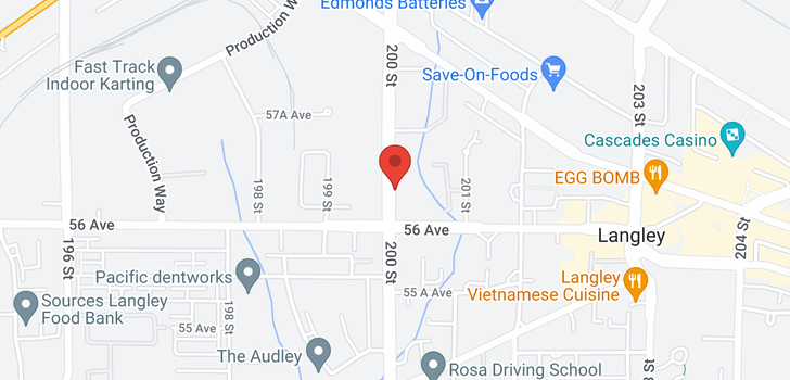 map of 308 5664 200TH STREET